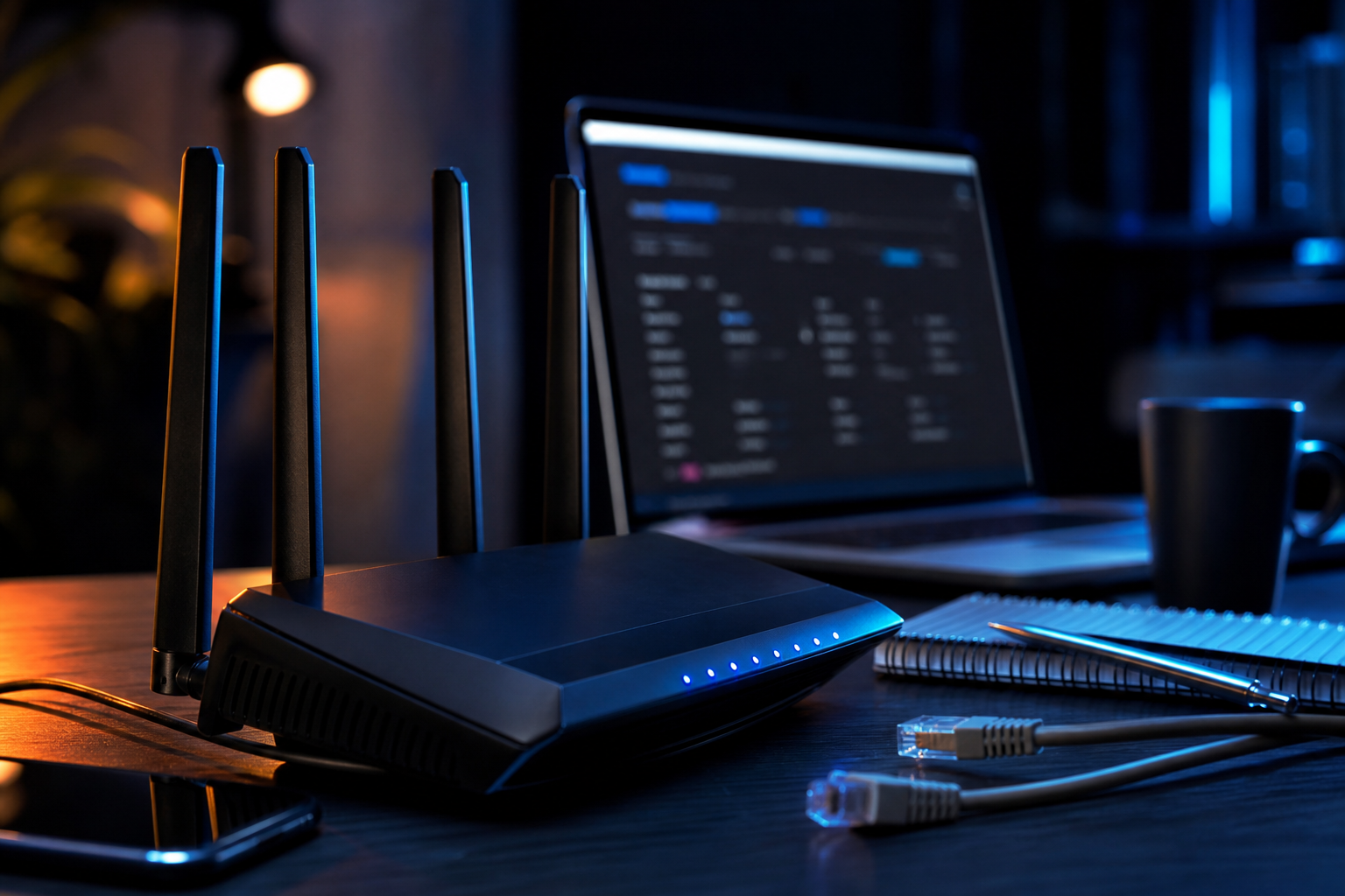 自宅ルーターでUPnPと遠隔管理を確認